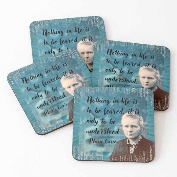 Item preview, Nothing in life is to be feared,,,, -- Marie Curie designed and sold by DeeFran Designs.