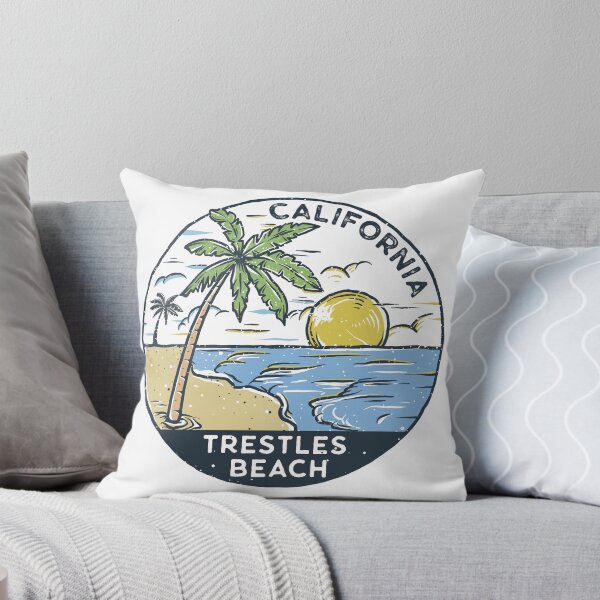 Item preview, Trestles Beach California Vintage designed and sold by KrisSidDesigns.