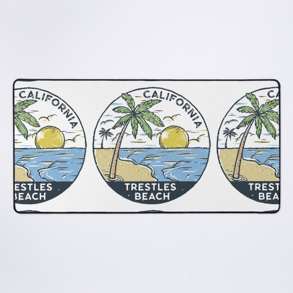 Item preview, Trestles Beach California Vintage designed and sold by KrisSidDesigns.