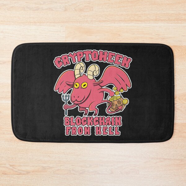 Item preview, Haunted Bitcoin Wallet : Crypto Demon Collector designed and sold by ImaginarStore.