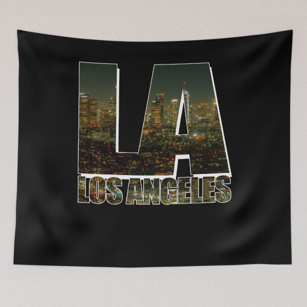 Item preview, LA Los Angeles Cityscape designed and sold by PNGShop.
