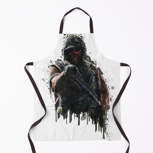 Item preview, Blackbeard Elite T-Shirt – Six Siege Operator Design for Gamers designed and sold by traxim.
