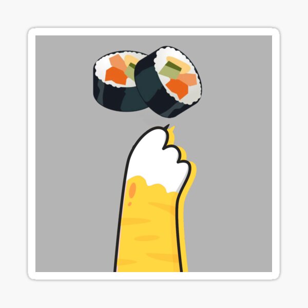 Item preview, Sushi Cat designed and sold by Moonlight Gallery.