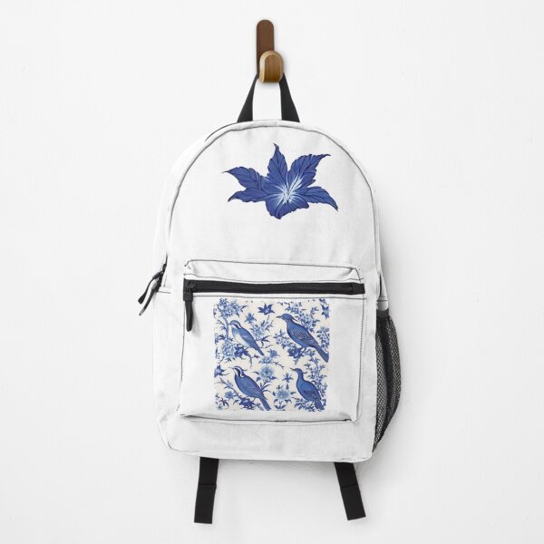 Item preview, Cobalt Chinoiserie Birds designed and sold by TestudoDesign.