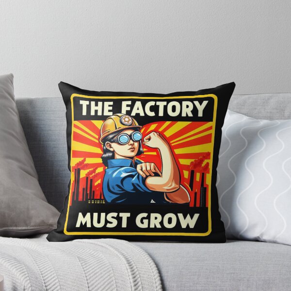Item preview, The factory must grow - Factorio designed and sold by Gautamaa.