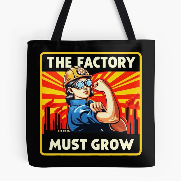 Item preview, The factory must grow - Factorio designed and sold by Gautamaa.