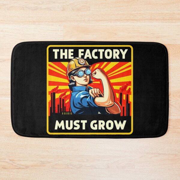 Item preview, The factory must grow - Factorio designed and sold by Gautamaa.