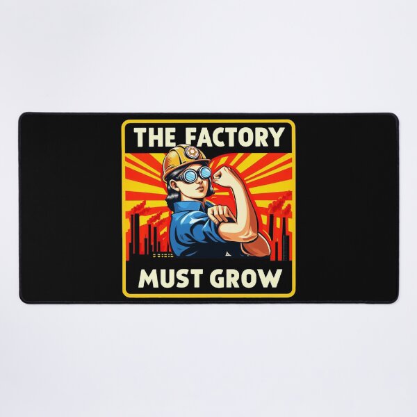 Item preview, The factory must grow - Factorio designed and sold by Gautamaa.