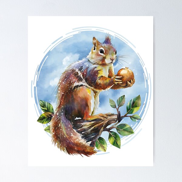Item preview, Tiny forager thrives in the treetops designed and sold by Ann Miu Deluxe.