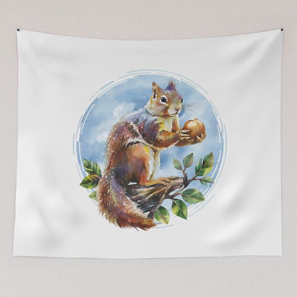 Item preview, Tiny forager thrives in the treetops designed and sold by Ann Miu Deluxe.