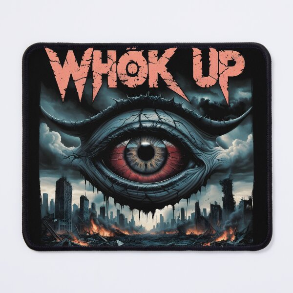 Item preview, Apocalyptic All-Seeing Eye Design | WHÖK UP Message designed and sold by WAUZ.