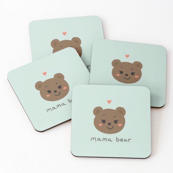 Item preview, Cute Mama Bear with Text designed and sold by caroshiine.