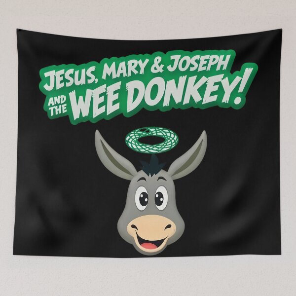 Item preview, Jesus Mary and Joseph And The Wee Donkey designed and sold by OliDesigns.