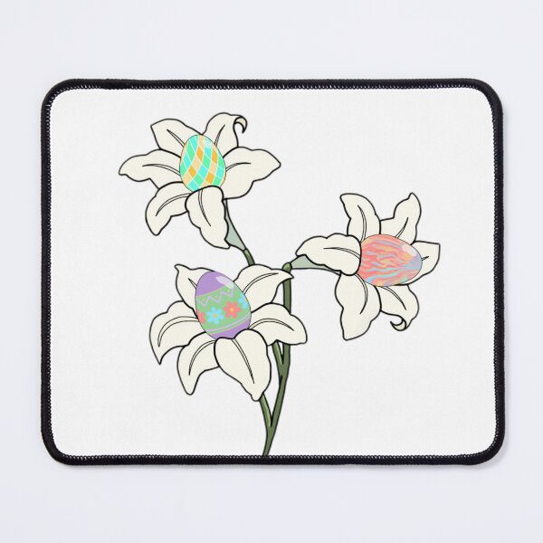 Item preview, Easter eggs blooming from lilies designed and sold by Artistkhg.