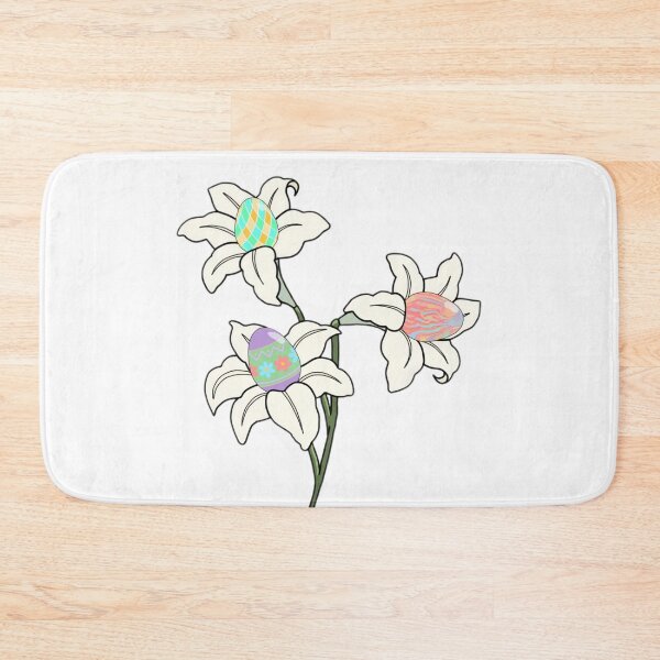 Item preview, Easter eggs blooming from lilies designed and sold by Artistkhg.