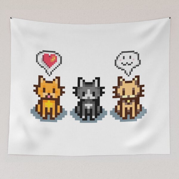 Item preview, Stardew Valley Cats designed and sold by Gautamaa.