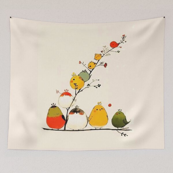 Item preview, Birdie family designed and sold by ritusdesigns.