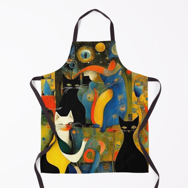 Item preview, Abstract Cat Art designed and sold by TheDarkWardrobe.