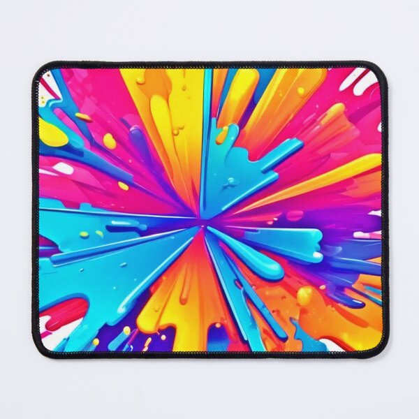 Item preview, Radial Color Burst Art designed and sold by Health And Fitness Posts e-Store.
