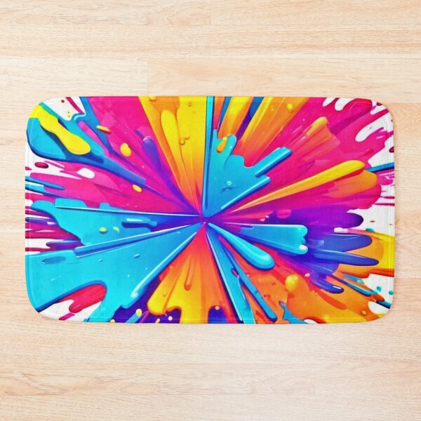 Item preview, Radial Color Burst Art designed and sold by Health And Fitness Posts e-Store.