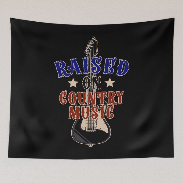 Item preview, Raised On Country Music designed and sold by PNGShop.