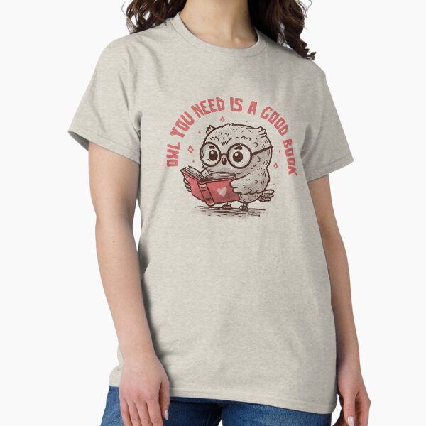 Item preview, Owl You Need is a Good Book Cute Owl Reading designed and sold by koalateess.