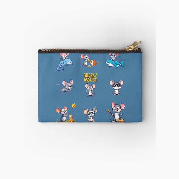 Item preview, Sneaky Mouse Sticker Set - Mischief & Mice designed and sold by SteadyRolling.