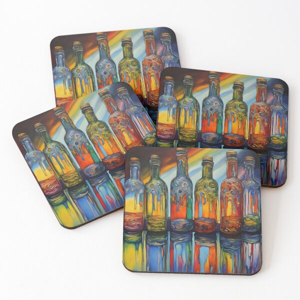 Item preview, Glass Bottles Reflected 1 designed and sold by George Hutton Hunter.