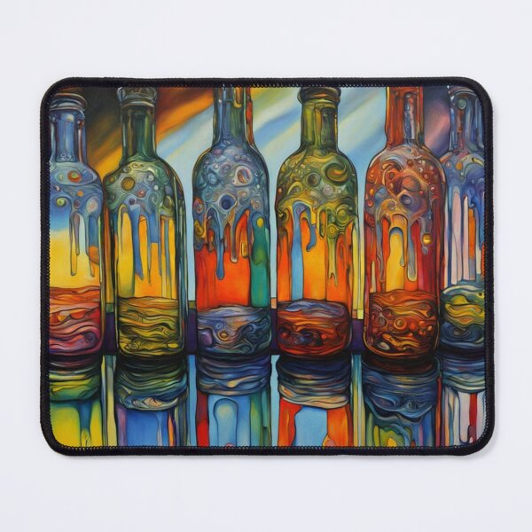 Item preview, Glass Bottles Reflected 1 designed and sold by George Hutton Hunter.