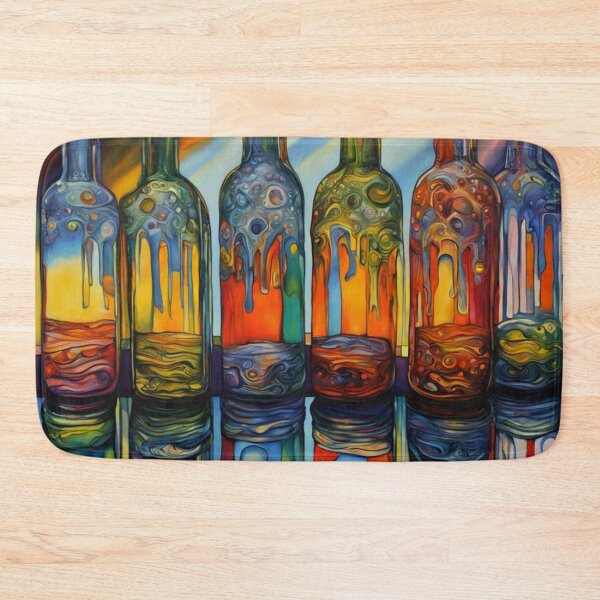 Item preview, Glass Bottles Reflected 1 designed and sold by George Hutton Hunter.