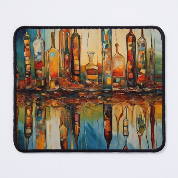 Item preview, Glass Bottles Reflected 2 designed and sold by George Hutton Hunter.