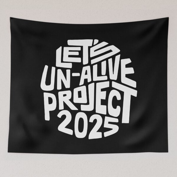 Item preview, Let's Un-Alive Project 2025 Word Art designed and sold by Unhinged Heather.