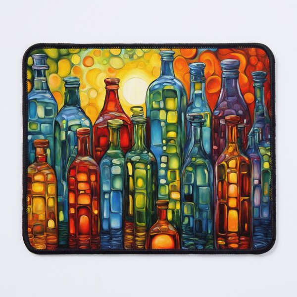 Item preview, Glass Bottles Reflected 3 designed and sold by George Hutton Hunter.