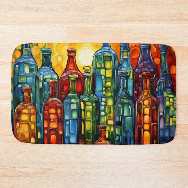 Item preview, Glass Bottles Reflected 3 designed and sold by George Hutton Hunter.