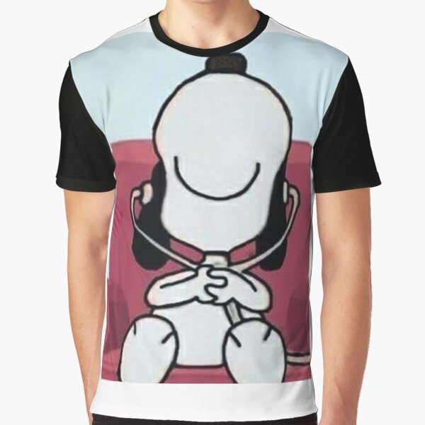 Snoopy And Music Graphic T-Shirt New Fashion