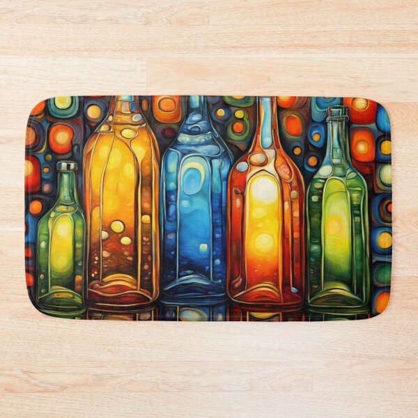 Item preview, Glass Bottles Reflected 4 designed and sold by George Hutton Hunter.