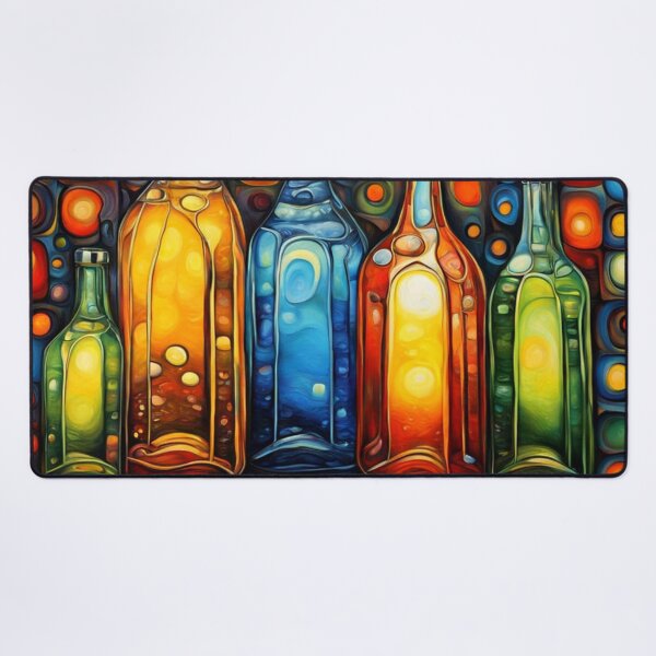 Item preview, Glass Bottles Reflected 4 designed and sold by George Hutton Hunter.