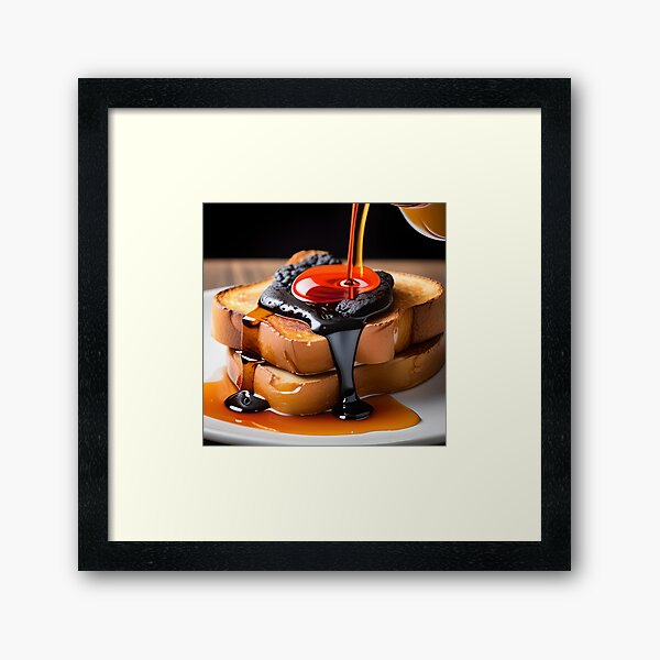 Artikel-Vorschau von French Toast mit geschmolzener Lava überzogen, designt und verkauft von stableImaginarium.