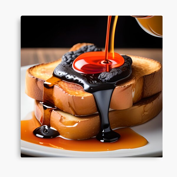 Artikel-Vorschau von French Toast mit geschmolzener Lava überzogen, designt und verkauft von stableImaginarium.