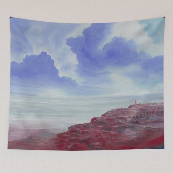 Item preview, Enrichment - Clouds over the Coast designed and sold by art paintings.