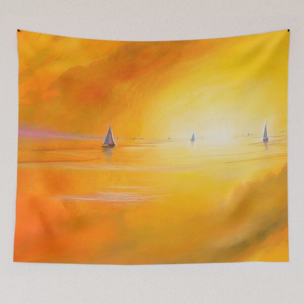 Item preview, Boat Flight - Ships on the Water designed and sold by art paintings.