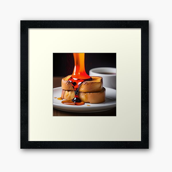 Artikel-Vorschau von French Toast mit geschmolzener Lava überzogen, designt und verkauft von stableImaginarium.