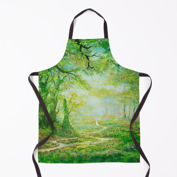 Item preview, Waldwasserweg - a fairytale forest designed and sold by art paintings.