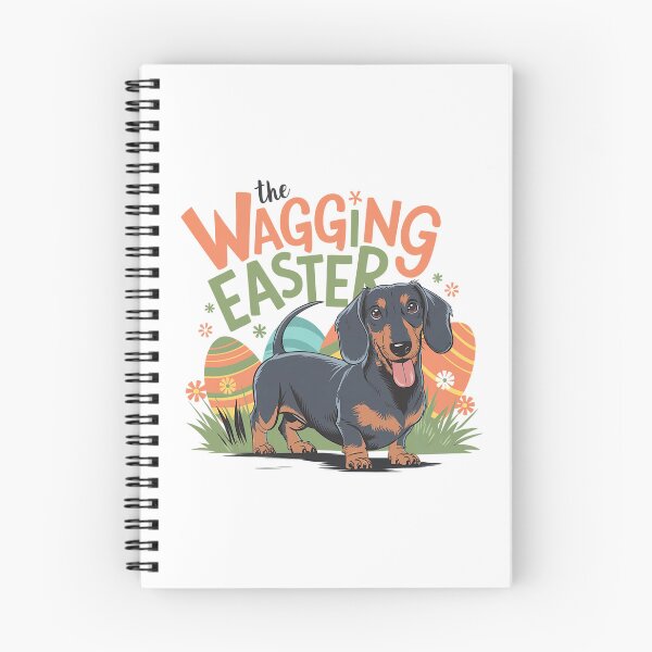 Item preview, Dachshund Easter - The Wagging Easter designed and sold by GRABAPSHOP.