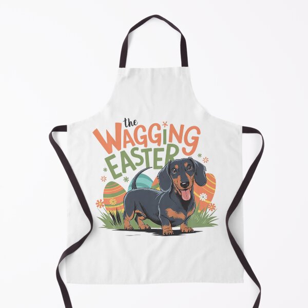 Item preview, Dachshund Easter - The Wagging Easter designed and sold by GRABAPSHOP.
