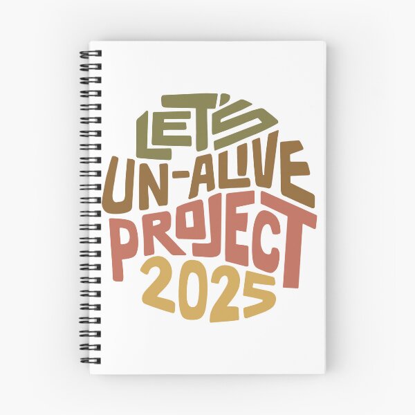 Item preview, Let's Un-Alive Project 2025 Word Art designed and sold by Unhinged Heather.