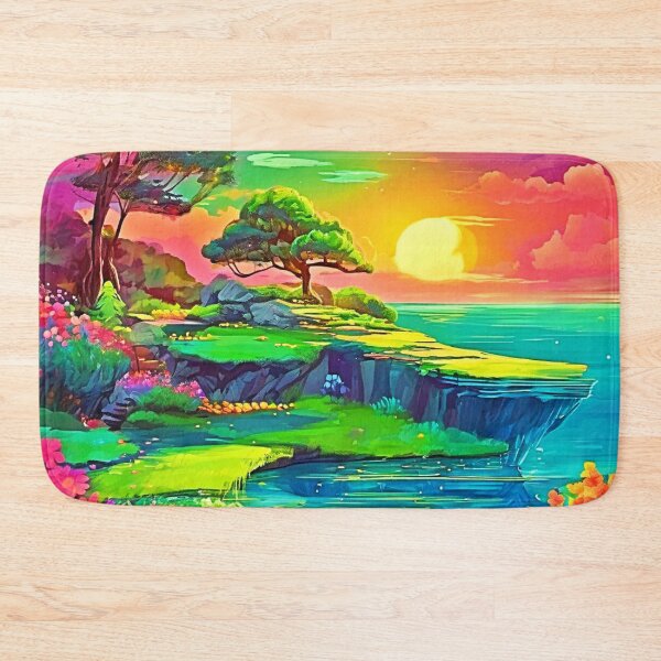 Item preview, Sunset Cliff Paradise Art designed and sold by Health And Fitness Posts e-Store.