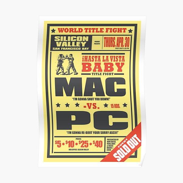 Mac vs. PC Poster