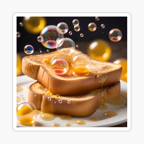 Item preview, French toast covered in soap syrup designed and sold by stableImaginarium.