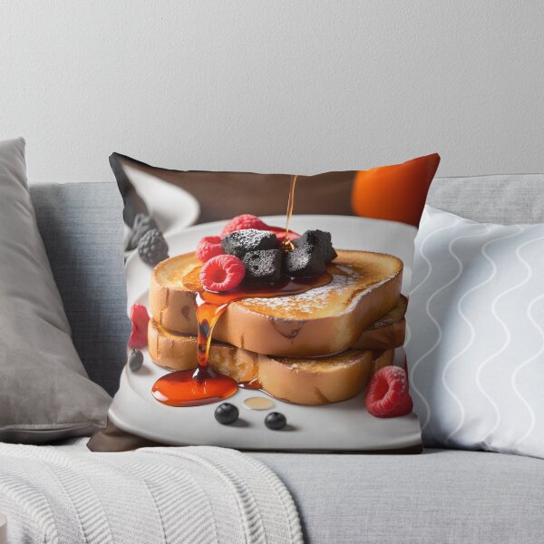 Artikelvorschau, French Toast mit Sirup und Vulkangestein überzogen entworfen und verkauft von stableImaginarium.